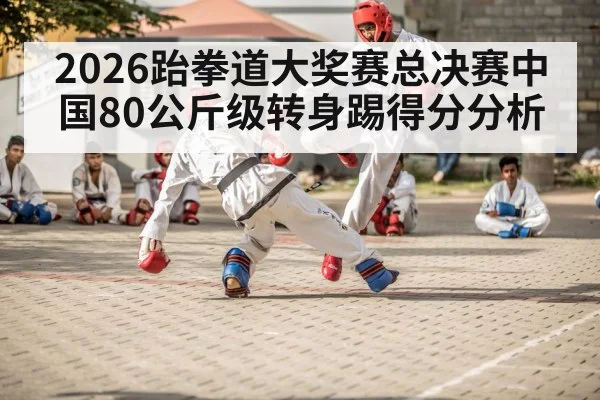 taekwondo spinning kick match